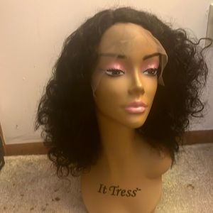 Human hair lace wig